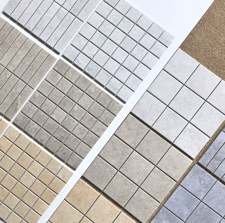 โมเสคเซรามิค TIMELESS TILES รุ่น RAWRY 30X30 ซม. สีเทาอ่อน CLASSIC GRAY สไตล์ลอฟต์_4